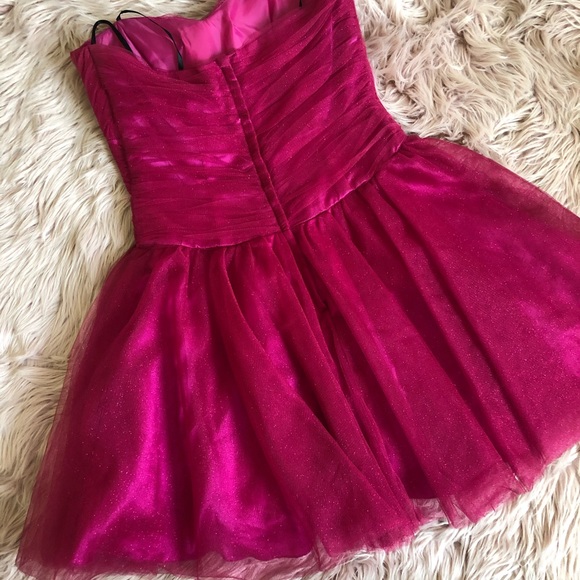 Sparkly Tulle Semi-formal Mini Dress - Picture 3 of 5